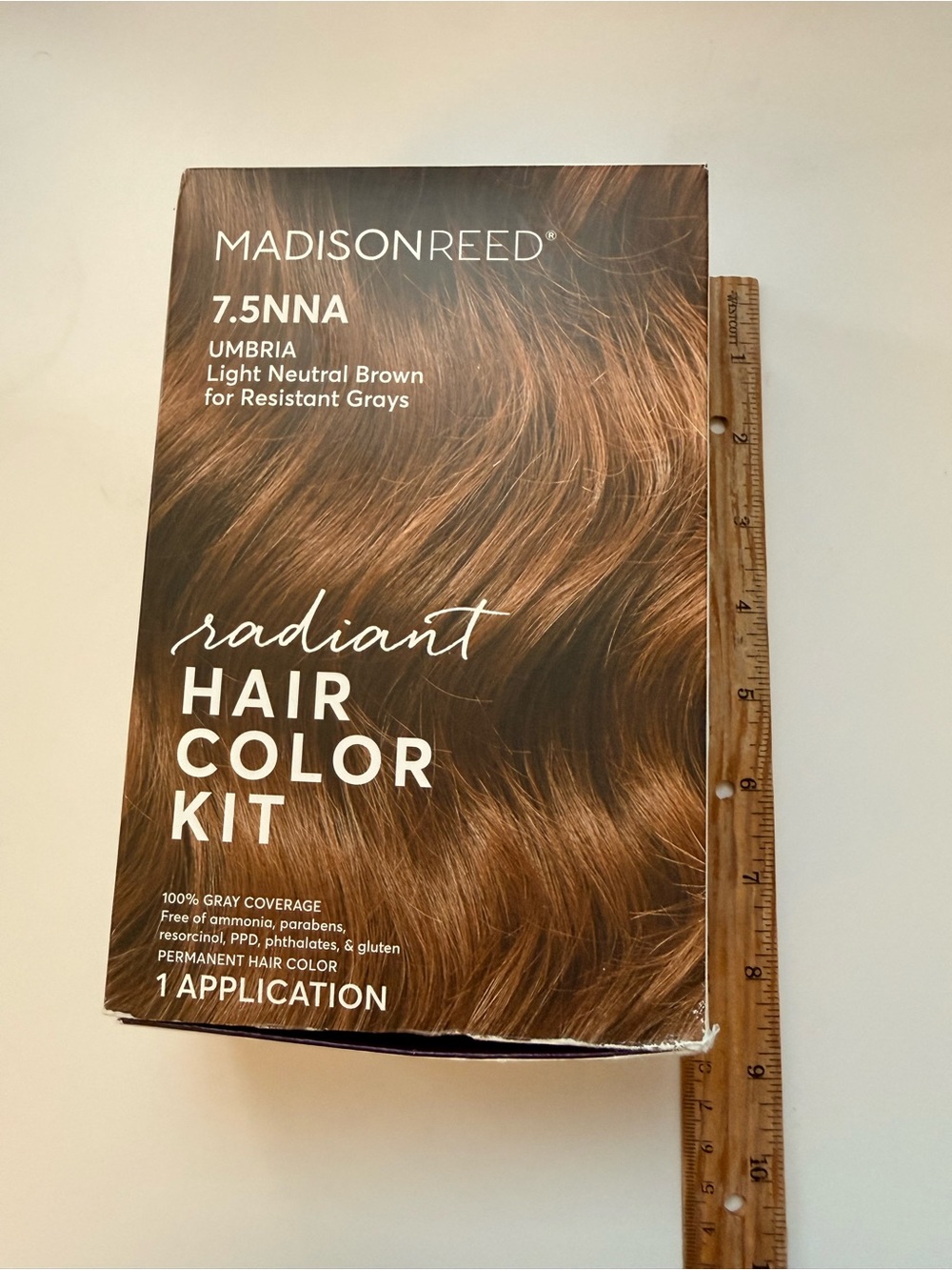 Madison Rich Light Neutral Brown Hair Color Kit